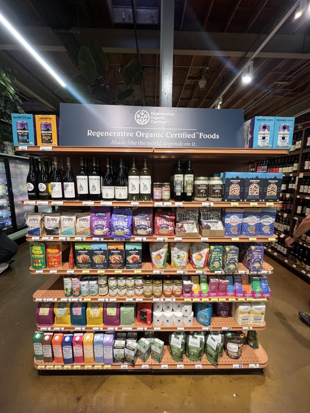 Good Earth ROC Endcap- Patagonia Provisions